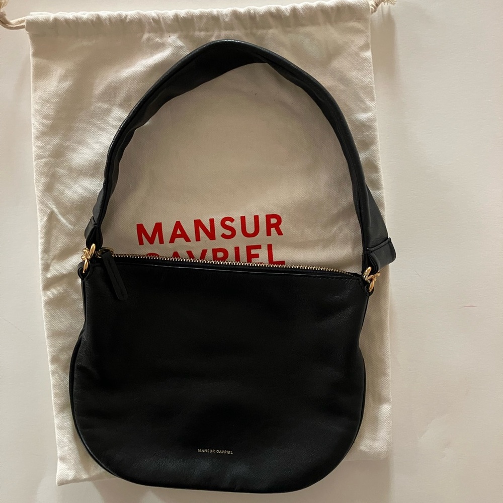 Mansur Gavriel Swing mini leather shoulder bag